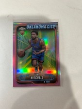 2024-25 Topps Chrome - Ajay Mitchell #132 Pink Refractor (RC)