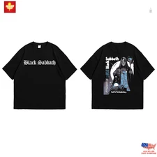 New Apparel Black Sabbath T-Shirt, Back To The Beginning 2025 Tour Two-Sided Tee