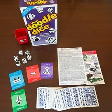Doodle Dice Game Jax 7030 Complete 65 Cards I...