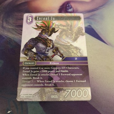 Final Fantasy TCG Journey Of Discovery Zoraal Ja 27-085L | eBay