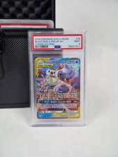 Blastoise & Piplup GX Cosmic Eclipse #38/236 Mint Condition pokemon Tcg PSA 9
