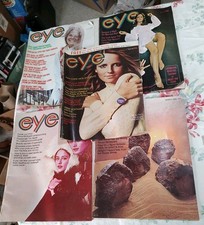 Vintage Lot of 5 Eye Magazine 1960s