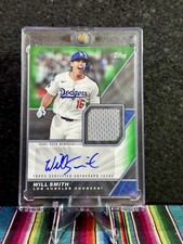 Will Smith 2026 TOPPS SERIES 1 MAJOR LEAGUE MATERIAL JERSEY AUTO /99 DODGERS