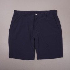 Footjoy Lightweight Golf Shorts 9" Inseam Mens 36 Navy Blue Stretch 23938 EUC