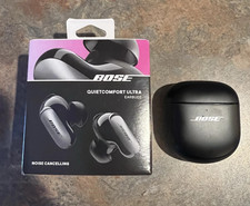 Bose QuietComfort Ultra True Wireless Noise Cancelling in-Ear Earbuds -BLACK