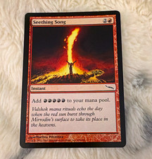Seething Song Mirrodin English Regular Common Instant Card #104