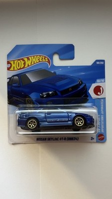 Hot Wheels Nissan Skyline GT-R R34 BNR34 - JJK35 - 2026 J-Imports NEU & OVP JDM