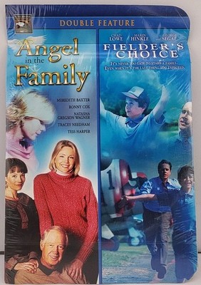 Double Feature Angel In The Family & Fielder's Choice DVD *Brand New* *NO Case*