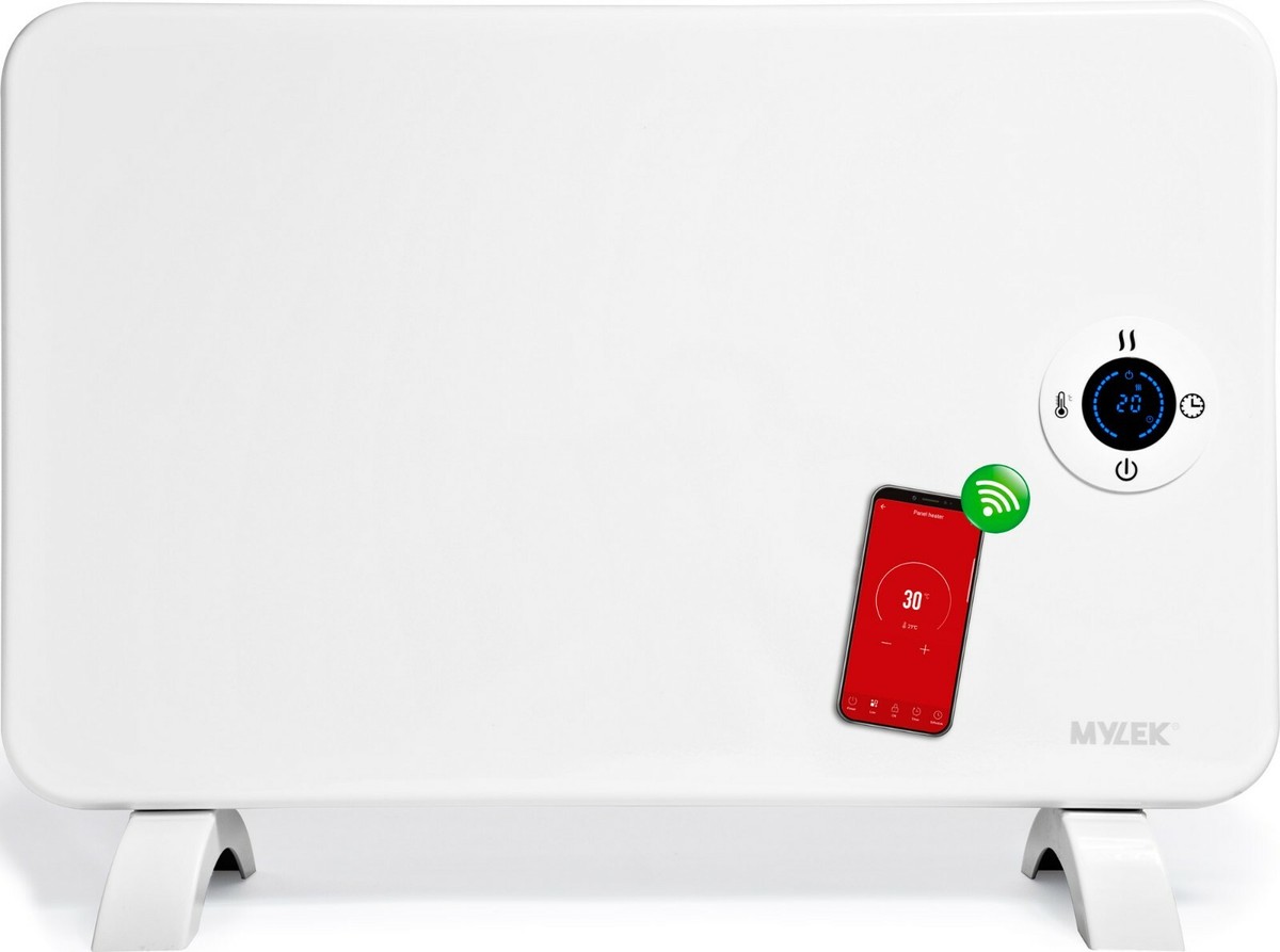 Mylek Panel Heater Wifi App Smart Wall Mounted Radiator Electric Timer  Convector | eBay