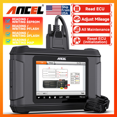 ANCEL EC500 Automotive OBD2 ECM ECU Flashing Cloning Initialization Scanner Tool
