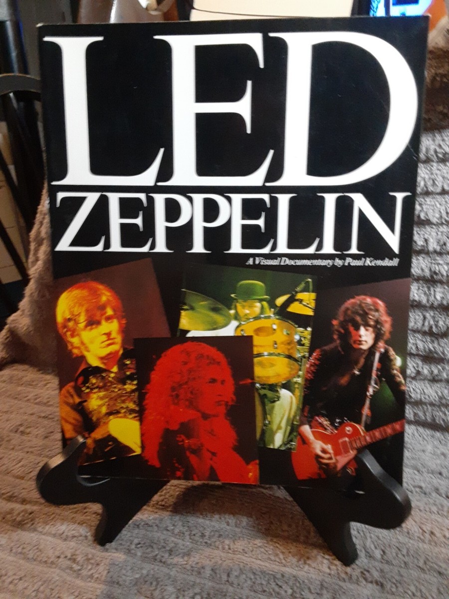 Led Zeppelin A Visual Documentary by Paul Kendall 1982 book well