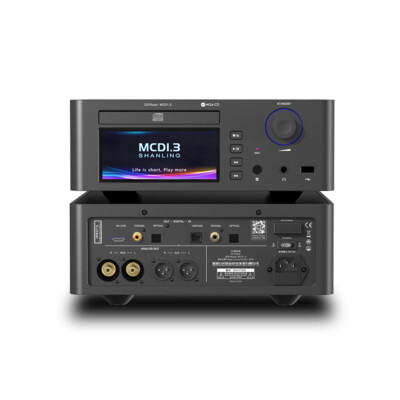 SHANLING MCD1.3 CD Player Digital Source MQA-CD AK4191EQ+AK4499EX CD Player