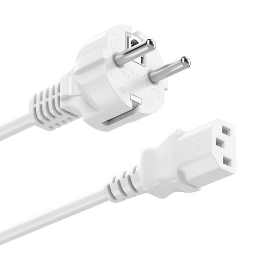 10m Stromkabel Kaltgerätekabel Netzkabel Kaltgeräte Strom Kabel C13 PC Computer - Bild 4 von 8