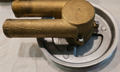 Volvo Penta New Raw Sea Water Pump Double V Belt Pulley 21214596, 3858229 - Picture 5 of 8