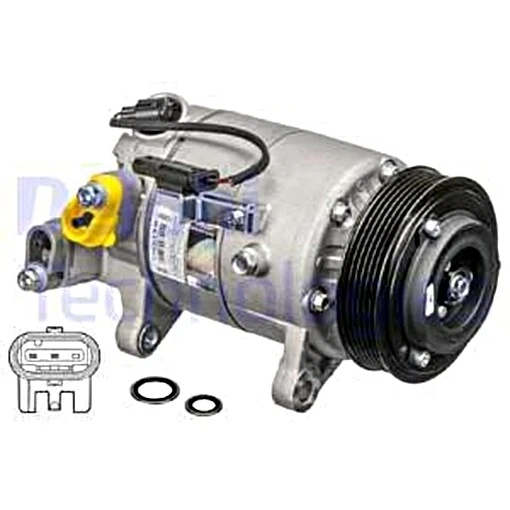 Delphi compressor outlet