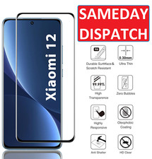 2 Pack For Xiaomi 12 / 12X Tempered Glass Screen Protector Full Coverage 2 Pack