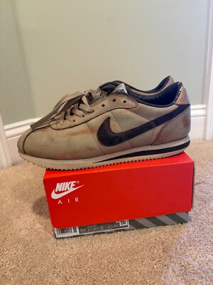 2003 Nike Cortez distressed design VNDS- Size 10.5