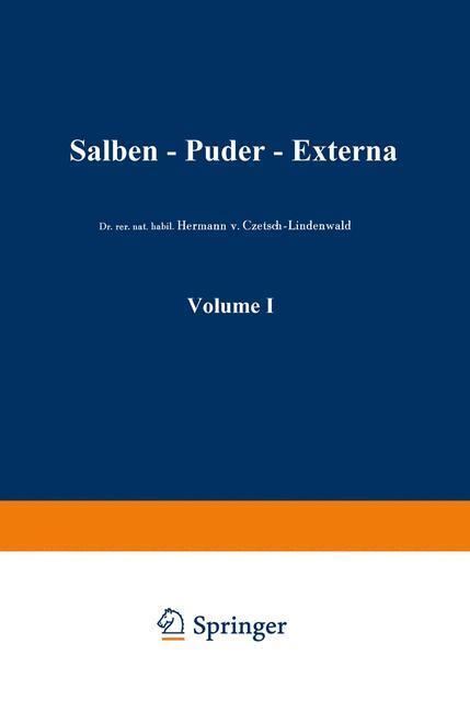Thumbnail - Salben · Puder · Externa | Buch | 9783662428245