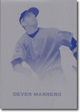 DEVEN MARRERO 2012 Rize Rookie Printing Press Plate RC 1/1