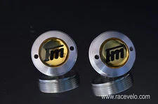 Francesco Moser crankset dust caps fit shimano campagnolo ofmega gipiemme retro