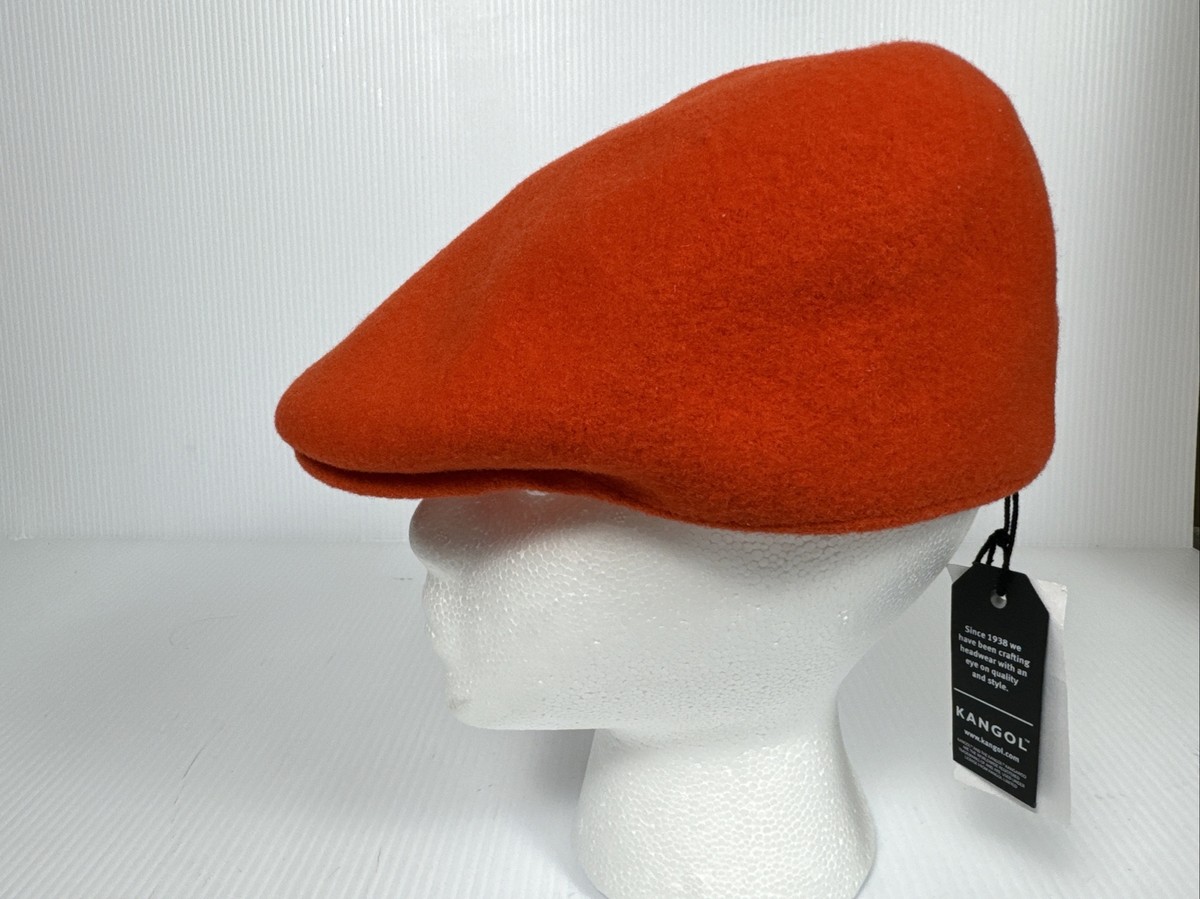 Wool Orange Kangol Hat Kangol Mens Flat Cap Cabbie Golf