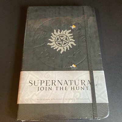 Supernatural Hardcover Ruled Journal by Insight Insight Editions (2016,...