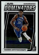 2022-23 Donruss Optic Elite Dominators Giannis Antetokounmpo Milwaukee Bucks #21