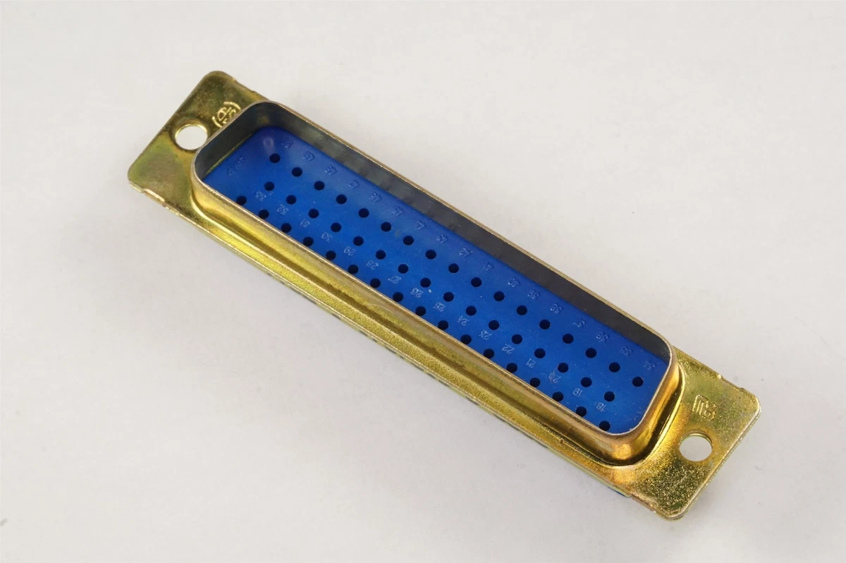 M24308/4-5 Tyco D-Sub Connector Plug High Density 50 Pos 3 Row 1 