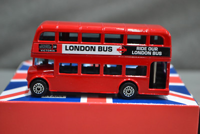London Bus Druckguss Modell 9 cm 3,5'' lang in Box von Funtastic Sammlerstück Souvenir