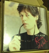 Mick Jagger: Running out of Luck Laserdisc Movie - NEW sealed in Plastic 