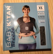 Baby K'tan Breeze Baby Carrier Black small