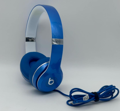 Beats Solo2 - Wired - On-Ear Headphone Luxe Edition, Blue - READ