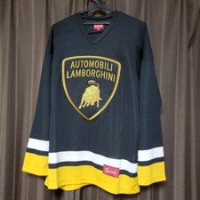 Supreme Lamborghini Ice Hockey Shirt M * Almost unused