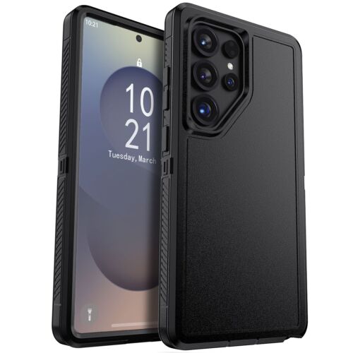 For Samsung S25/+/S25 Ultra 5G Rugged Phone Case Cover / Privacy Tempered Glass - Picture 4 of 38