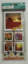 Paper House Snap Shots SouthWest, Cactus, Explore, Adventure-2 Sheets