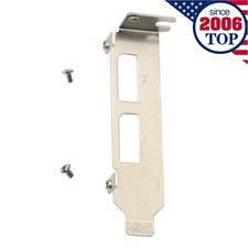 New Low Profile Bracket for Nvidia Quadro NVS310 NVS295 with Screw US Stock