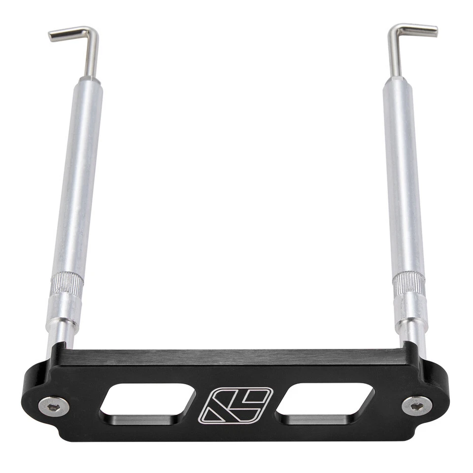 For Honda Civic Integra Battery Tie Down Hold Down Rod With Stainless Tray Hooks - Image 2 of 4