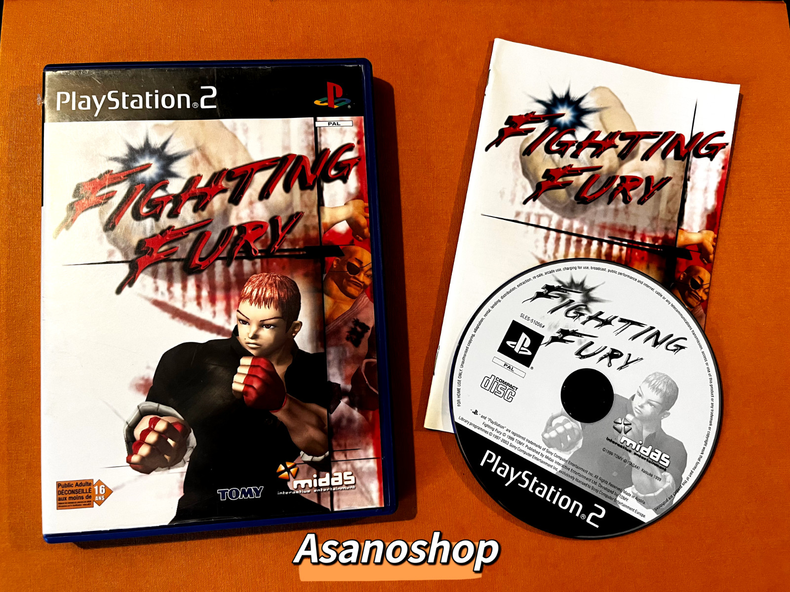 Fighting Fury  SONY  PLAYSTATION 2  PS2