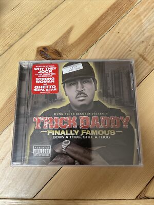 Sealed Trick Daddy Finally Famous Born A Thug, Still A Thug (PA) CD 2009