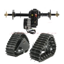 Snow Sand Buggy Rear Wheel Track Axle Kits 48V1000W Differential Motor ATV Buggy