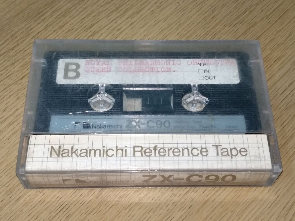 Nakamichi Reference tepe ZX-C90 Metal Bias Vintage Audio blank cassette  (Used)