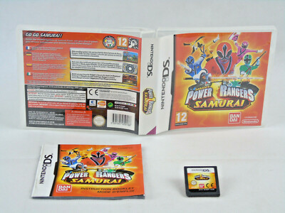 Power Rangers Samurai DS Nintendo Complete PAL 3391891959186 UK