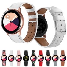 For Samsung Galaxy Watch 3 41mm 45mm Genuine Leather Watch Band Bracelet Strap