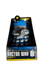 Doctor Who Talking DALEK Robot 8" Plush Blue Underground Toys