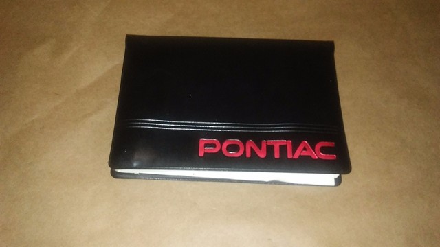 98 PONTIAC GRAND AM GT OWNERS MANUAL | eBay
