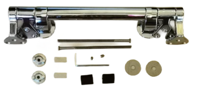 Sottini Reprise Original TOP-FIXING Hinge set in Chrome T2017AA