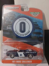 Greenlight 1/64 🇨🇵 1971 dodge challenger officiel pace car ontario motor speed