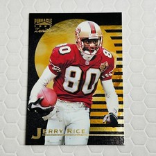 Jerry Rice 1997 Pinnacle Zenith San Francisco 49ers GOAT HOF