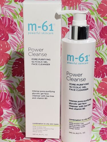 M-61 Powerful Skincare Power Cleanse Pore Purifying Face Cleanser 8.4 fl oz
