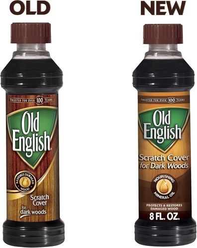 Old English 75144 Scratch Cover For Dark Woods, 8oz Bottle, Wood Polish - Picture 11 of 11